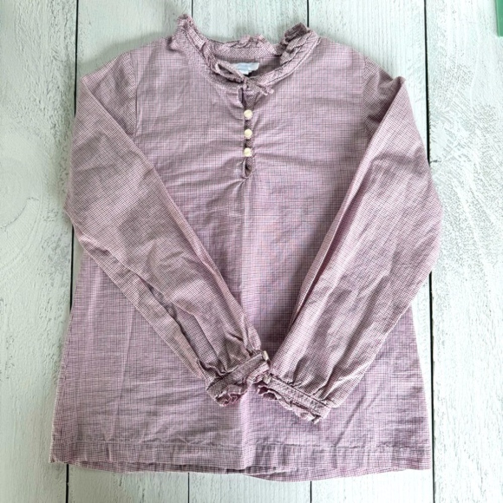 Jacadi - Girls blouse  long sleeve - size 7/ 122 cm